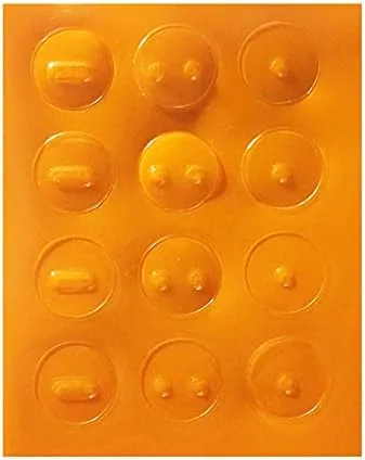 Orange Tactile Locator/Bump Dots