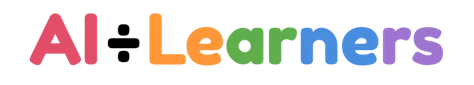 Text: AI (division symbol) Learners