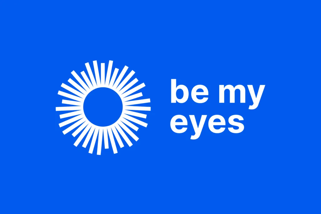 Be my eyes logo