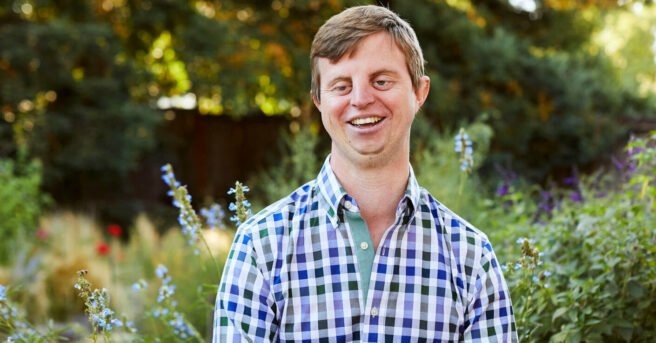 Headshot of Hoby Wedler smiling outdoors