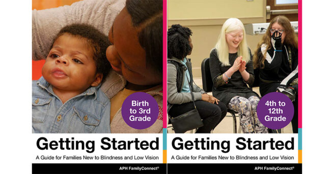 Cover of both Getting Started Guides from birth to 3rd grade and 4th to 12th grade